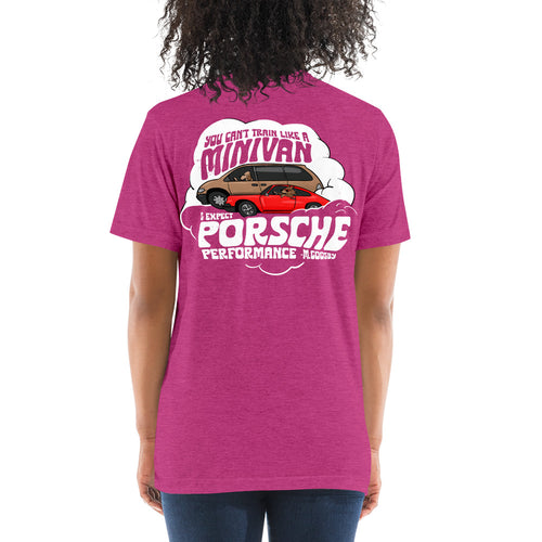 Women's Train Like a Minivan t-shirt