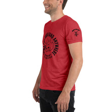 Load image into Gallery viewer, Men&#39;s &quot;DON&#39;T put your hand&quot; black logo t-shirt