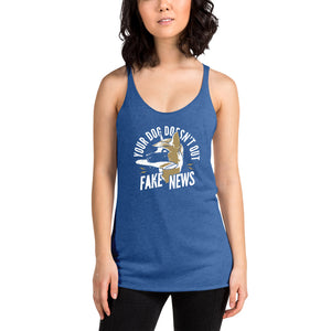 FAKE NEWS Women's Racerback Tank