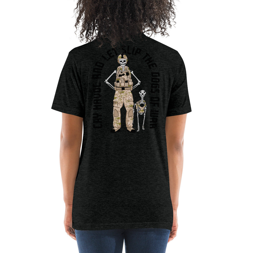Women's Military Dogs of War t-shirt
