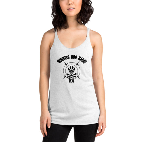 WDR BLACK Women's Racerback Tank