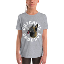 Load image into Gallery viewer, Girl&#39;s Catch Bad Guys Not RONA Short Sleeve T-Shirt