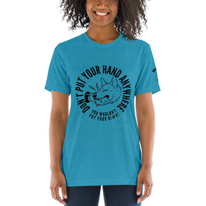 Women's DON'T put your hand t-shirt