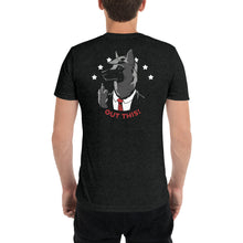 Load image into Gallery viewer, Men&#39;s OUT THIS (back) t-shirt