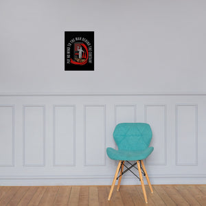 Man Behind The Curtain Poster