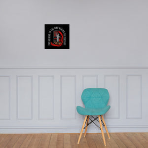 Man Behind The Curtain Poster