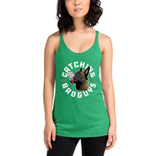 Load image into Gallery viewer, Women&#39;s Catching Bad Guys Not RONA Racerback Tank