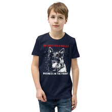 Load image into Gallery viewer, Boy&#39;s K9 Like a Mullet T-Shirt