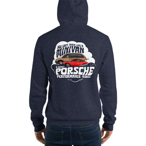 Men's Train like a Minivan hoodie