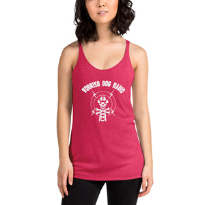WDR WHITE Women's Racerback Tank