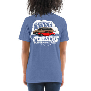 Women's Train Like a Minivan t-shirt