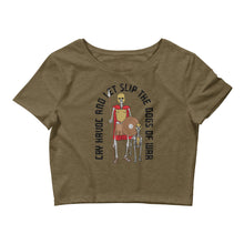 Load image into Gallery viewer, Women&#39;s Spartan Dogs of War Crop Tee