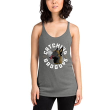 Load image into Gallery viewer, Women&#39;s Catching Bad Guys Not RONA Racerback Tank