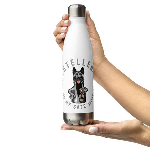 Stainless Steel Stellen Is My Safe Word  Water Bottle