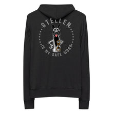 Load image into Gallery viewer, Unisex zip Lightweight Stellen is my Safe Word hoodie