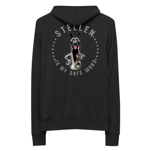 Unisex zip Lightweight Stellen is my Safe Word hoodie