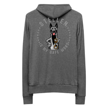 Load image into Gallery viewer, Unisex zip Lightweight Stellen is my Safe Word hoodie
