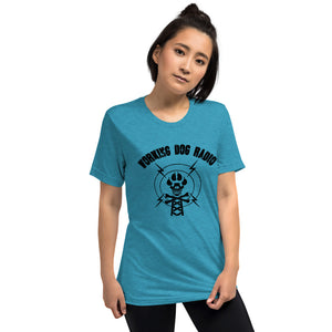 Womens' WDR Black logo t-shirt