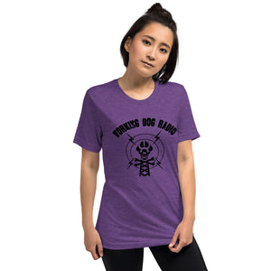 Womens' WDR Black logo t-shirt