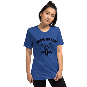 Womens' WDR Black logo t-shirt